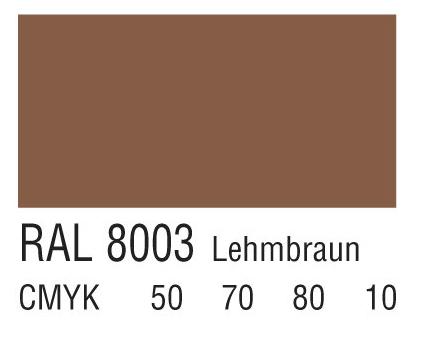 RAL 8003土棕褐色