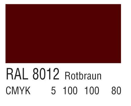 RAL 8012红褐色